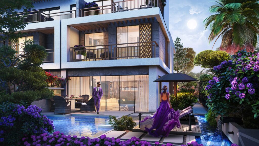 DAMAC Violet Townhouses Exterior