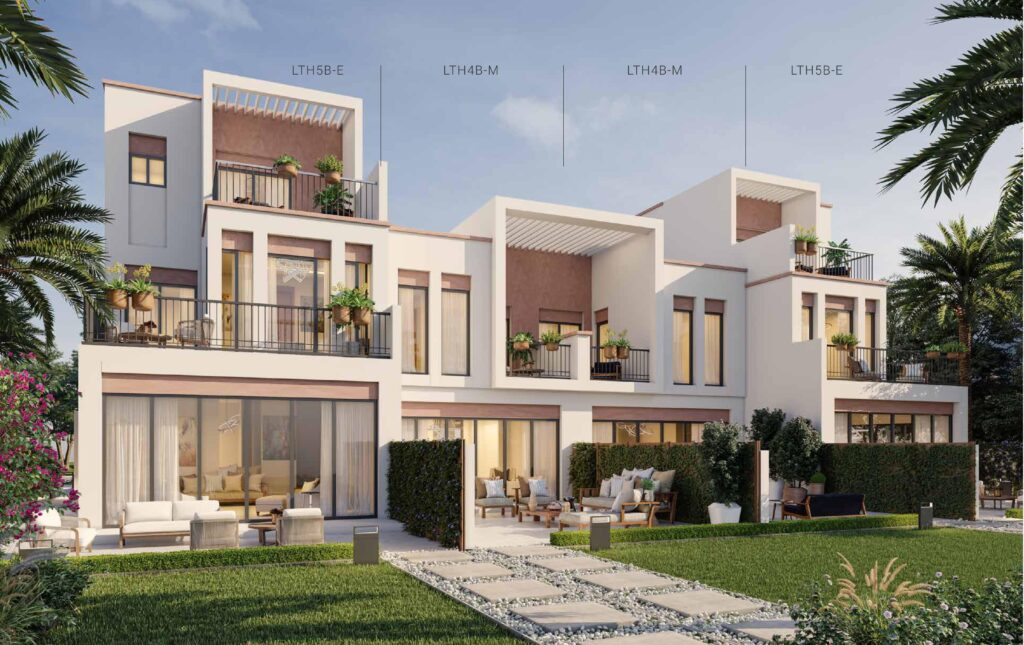 A Townhouse with beautiful exterior
