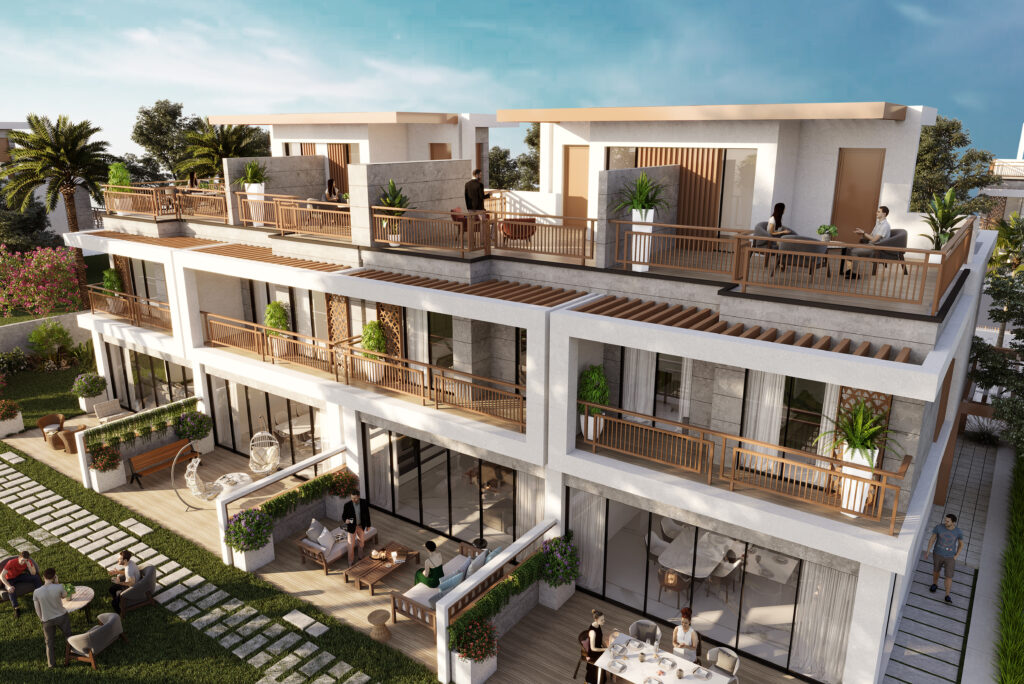 A beautiful townhouse