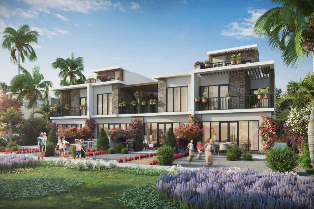 A beautiful townhouse