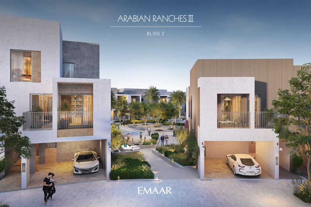 Emaar_Bliss 2_Arabian Ranches_Townhouse Exterior